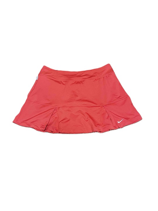 NWT Nike Red Elastic Waistband Pleated Dri-Fit Skort Womens Size M