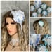 SET BRIDE FASCINATOR BRIDE WEDDING BOHO