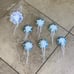 SET BRIDE FASCINATOR BRIDE WEDDING BOHO