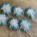 SET BRIDE FASCINATOR BRIDE WEDDING BOHO