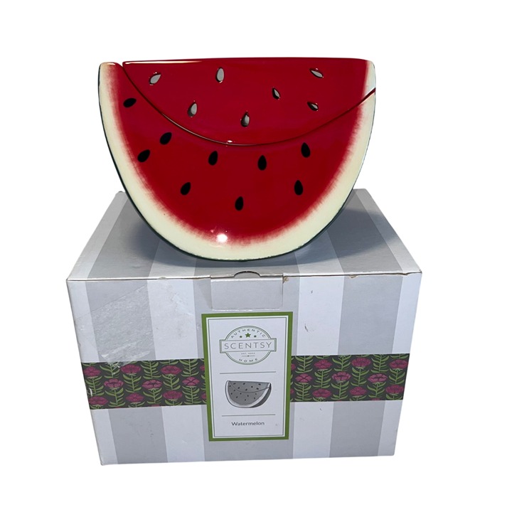 Scentsy Ceramic Watermelon Slice Wax Warmer
