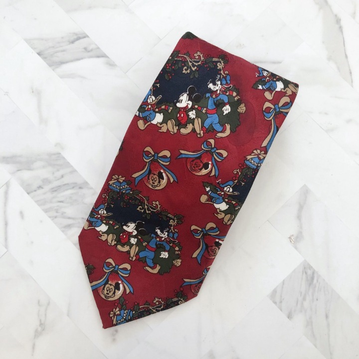 MICKEY UNLIMITED Disney Christmas Necktie Tie