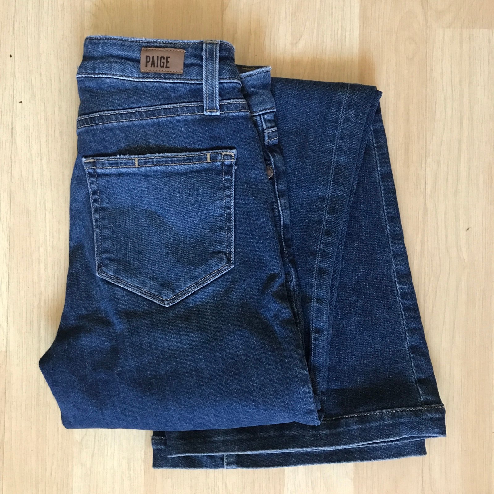 Paige Genevieve Flare Denim Jeans Jordie Made in USA Women’s 23