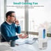 Portable Desk Bladeless Fan with Night Light, 11.8 Personal Cooling Fan
