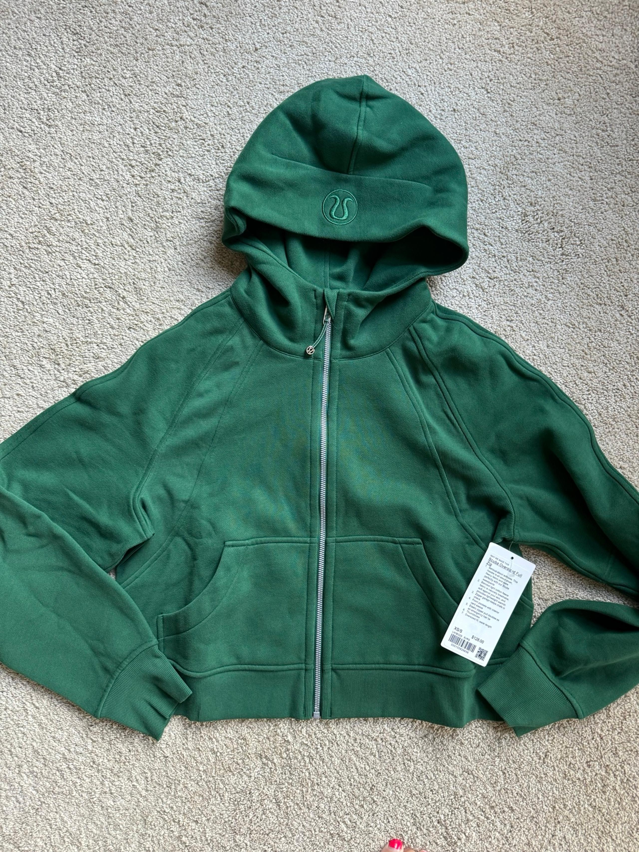 NWT lululemon Scuba Hoodie Full Zip