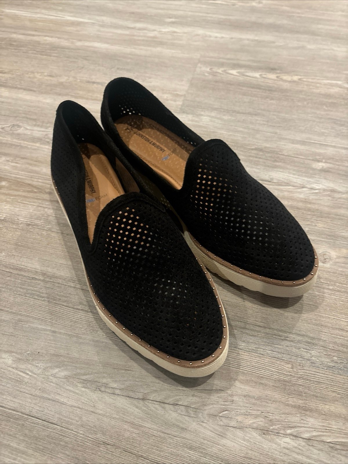 johnston and murphy mitzi perfed venetian wmns size 8.5 new in box