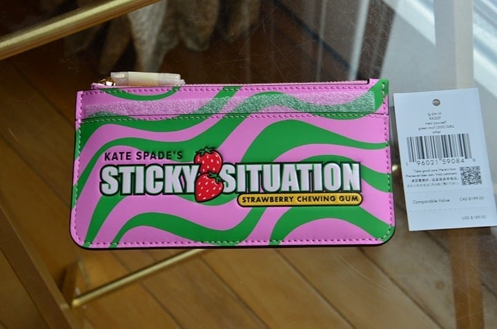 折りたたみ財布 Kate spade Bubble Gum Large Slim Card Holder KK207 Kate Spade KK207 Bubble Gum Large Slim Card Holder | eBay
