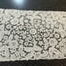 Set Of 12 Italian Point de Venise Lace Vinyl Light Beige Placemats