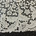 Set Of 12 Italian Point de Venise Lace Vinyl Light Beige Placemats