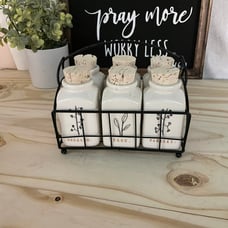 Rae Dunn spice shaker set of 6