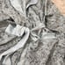 Vintage Victoria's Secret Gold Tag Blue Lace Print Full Length Robe Size M/L
