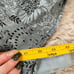 Vintage Victoria's Secret Gold Tag Blue Lace Print Full Length Robe Size M/L