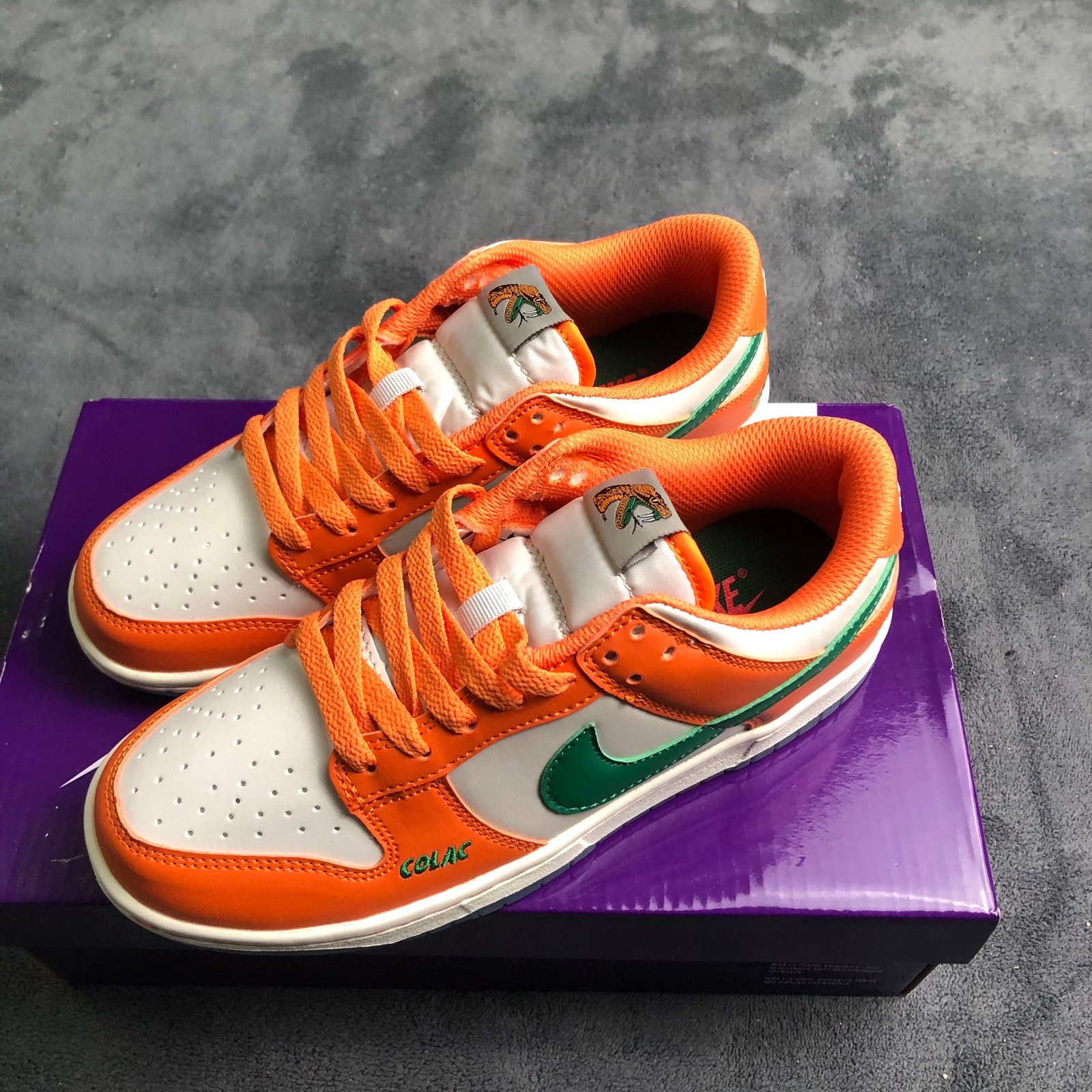 Florida A&M x dunk low sb