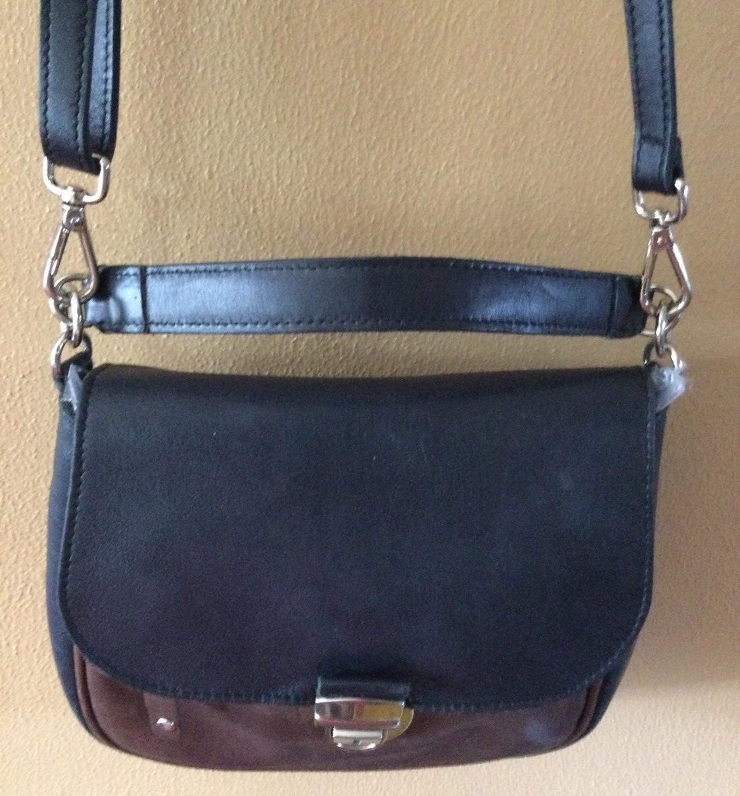Vintage Roots Leather Crossbody Bag