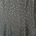Royal Feelings Pure Silk Vintage 80s Sequin Midi Sheath Dress Lined Black Sz 12