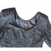 Royal Feelings Pure Silk Vintage 80s Sequin Midi Sheath Dress Lined Black Sz 12