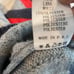 LUZABELLE Grey Wool Blend Cableknit Striped Preppy Academia Sweater Large