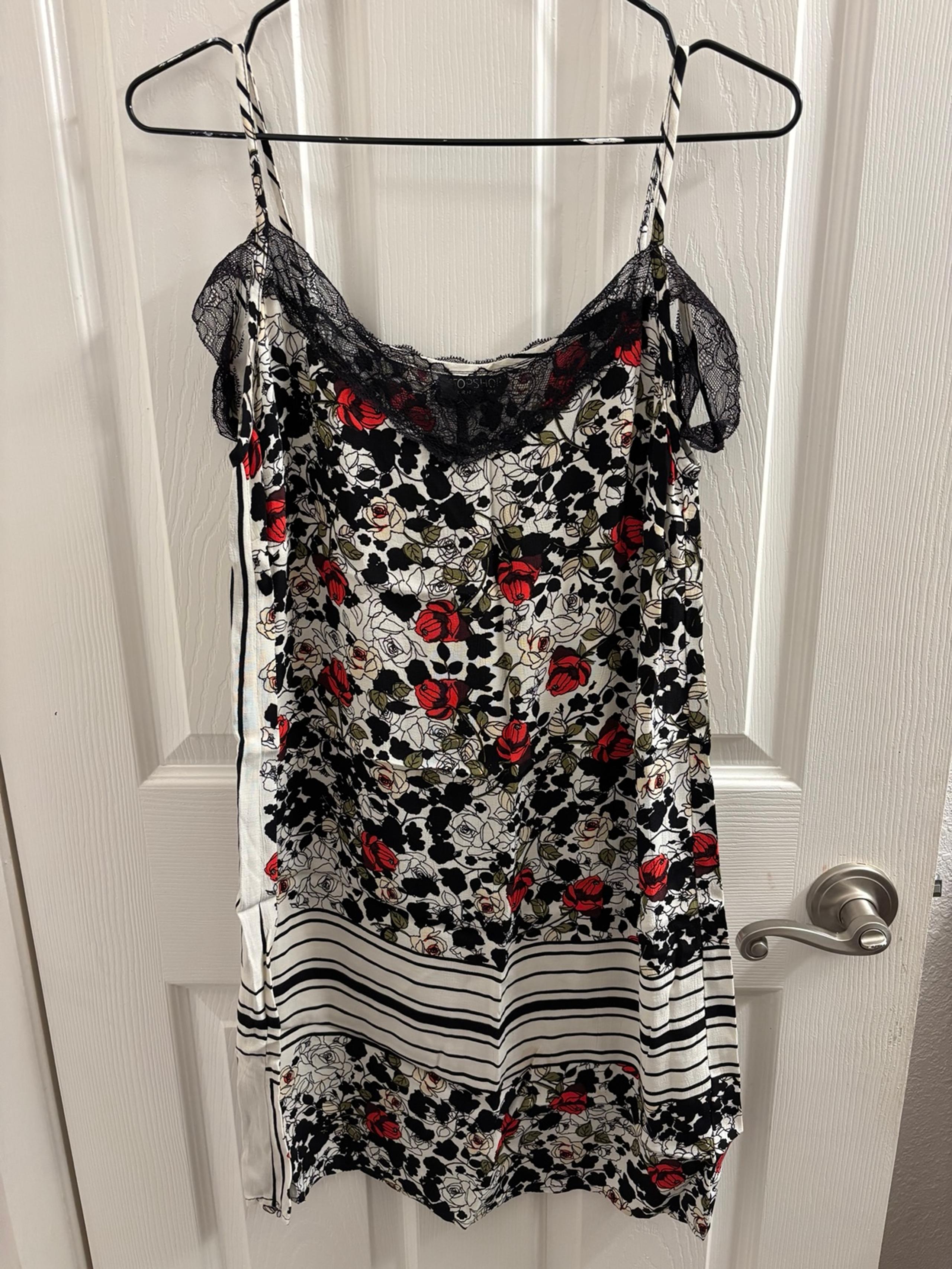 Top shop lace floral dress