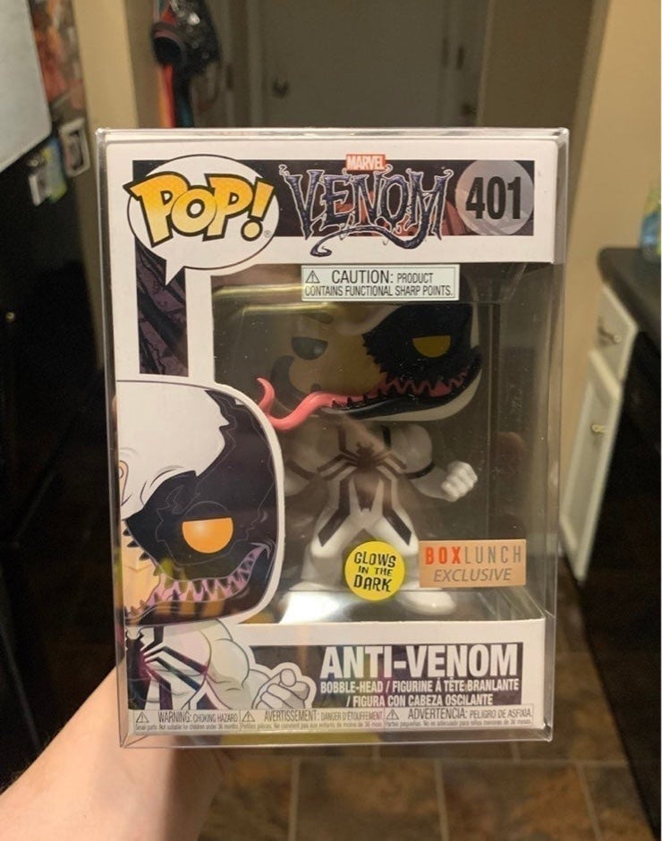 Venom GITD Box Lunch Exclusive Funko Pop