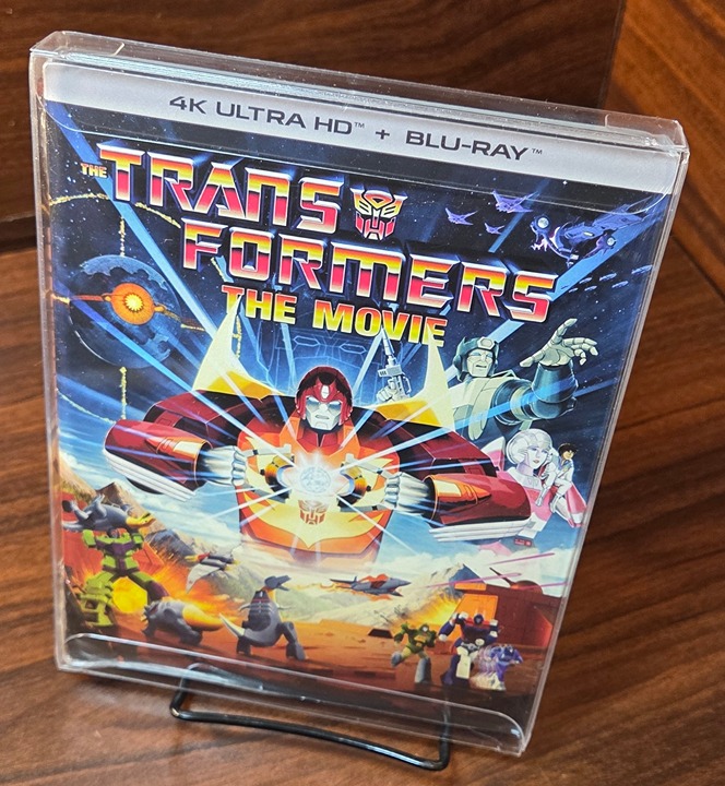 The Transformers: The Movie [4K] SLIPCOVER w/PROTECTIVE SLEEVE-NEW-Free Box S&H