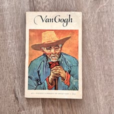 Vintage Book 1953 “ Van Gogh “ A6 Pocket Library of Great Art 1st Printing