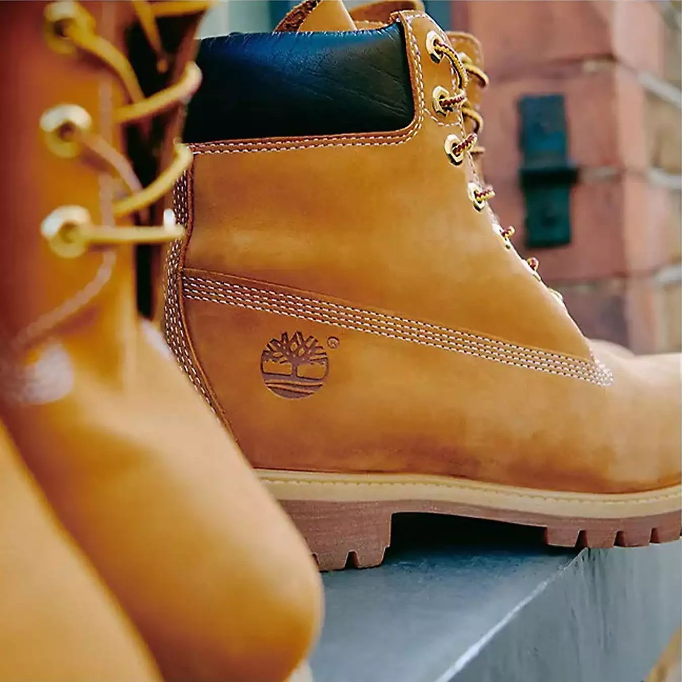 Timberland Men’s 6 Premium Waterproof Boots Wheat Nubuck