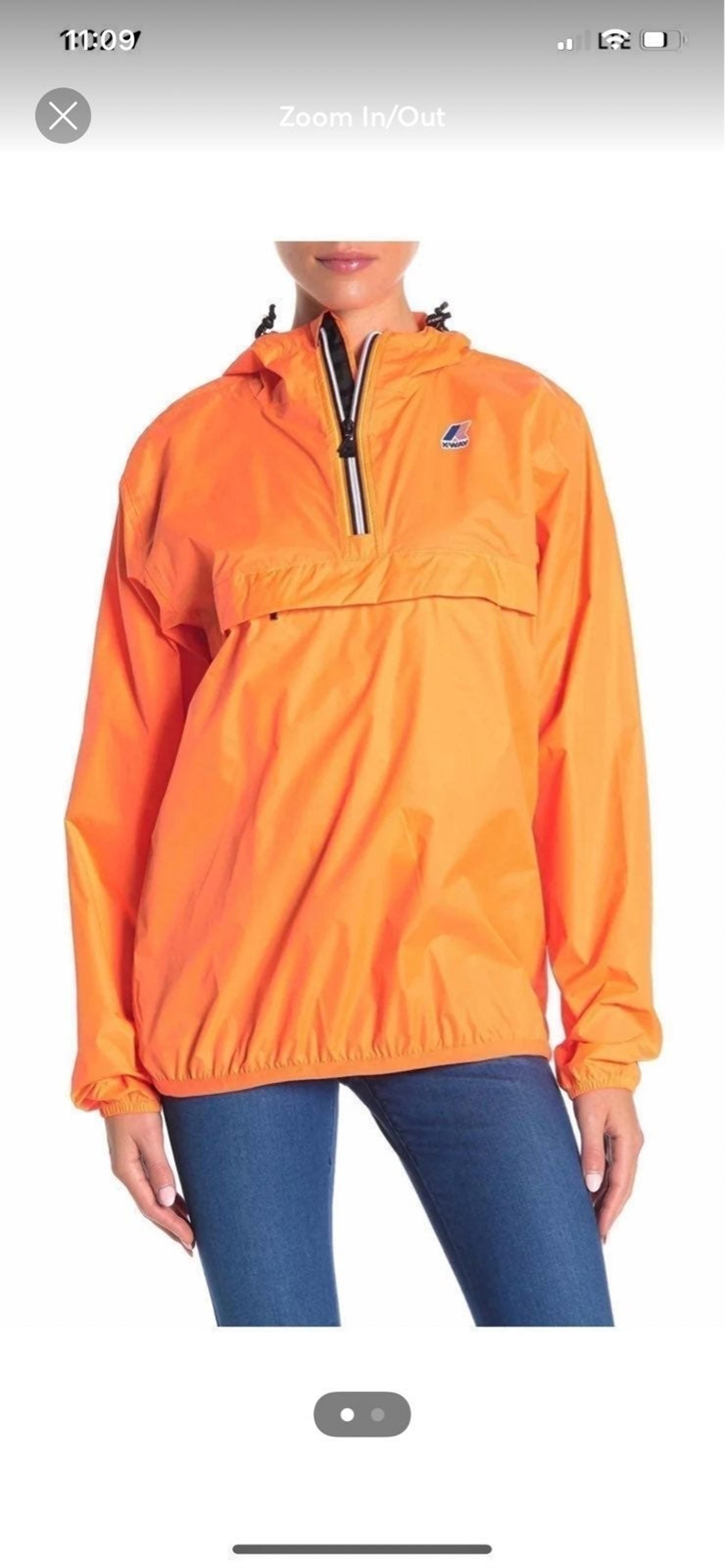 K-way raincoat windbreaker size M NEW