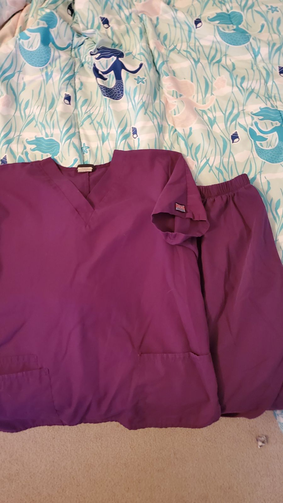 scrub top