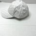 MICHAEL KORS Monogram MK Logo Baseball Cap Hat 538801C White NWOT