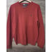 VTG Polo Ralph Lauren Classic 100% Lambswool Italian V-Neck Sweater Sz M Orange