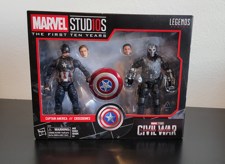 Marvel Legends Captain America and Crossbones First 10 Years Box Set