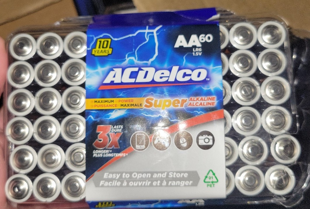 Acdelco 60 AA Super Batteries
