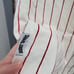 Acme Clothing Vintage White Red Stripe Embroidered Slyvester All Stars Jersey XL