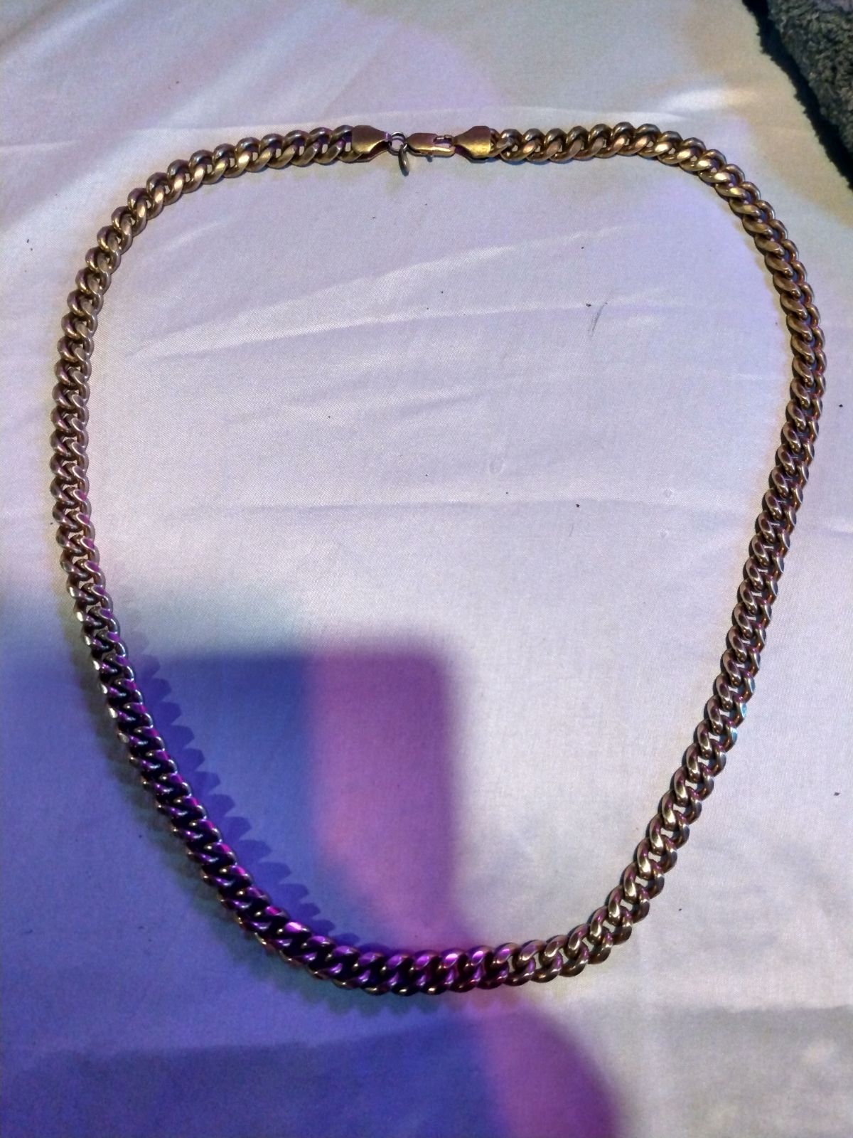 Gold Link & Chain Necklace