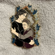 Ben Solo Kylo Ren and Leia Organa Star Wars Reunion Fantasy Pin