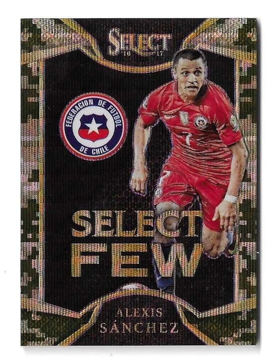 ALEXIS SANCHEZ 2016-17 Panini Select Select Few CAMO /20 SSP Inter Milan