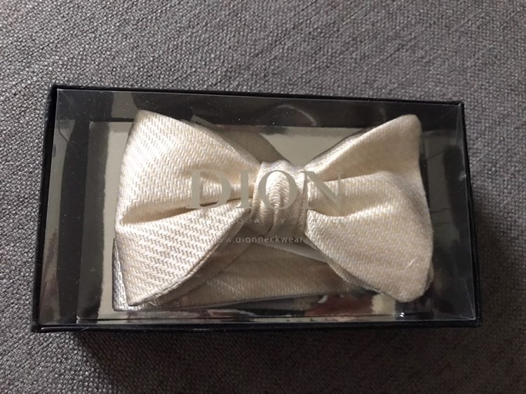 DION 1967 100% Silk Bow Tie