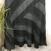 Ilusion Gray Patchwork cottage farmhouse granny core Maxi Skirt 8