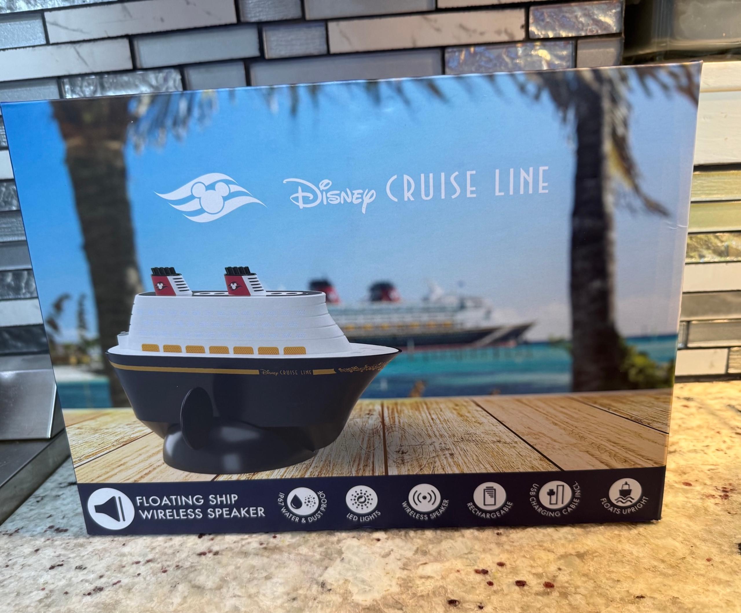 DISNEY CRUISE LINE Floating Ship Bluetooth Speaker LIMITED EDITITION