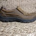 Skechers Braver Rayland Slip-On Loafer Shoes Brown Mens 9 Memory Foam #64502