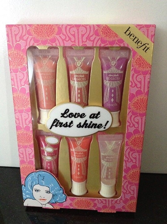 benefit | Love at First Shine | Boxed set of 6 ultra plush Lip Gloss | NIB! 3GR