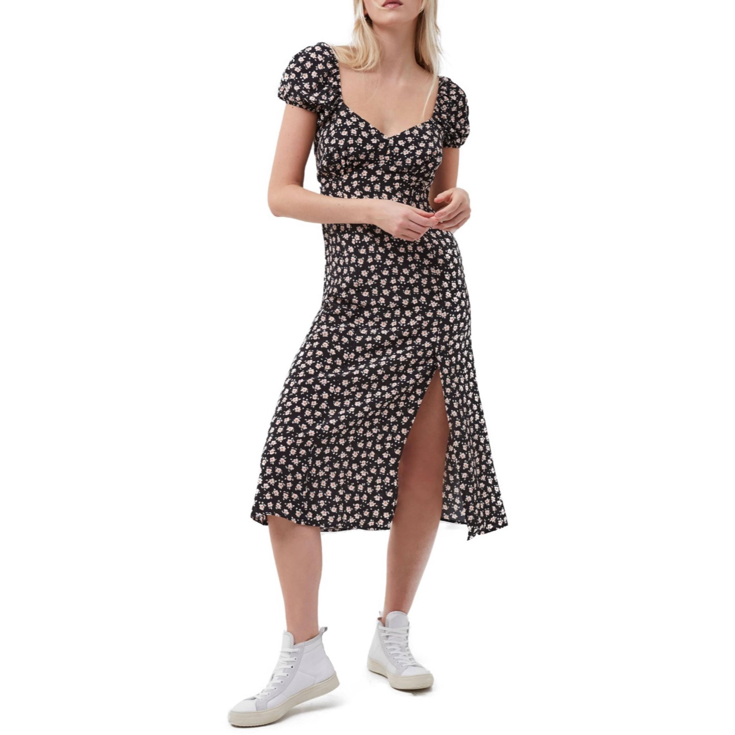 NWOT French Connection Aura Floral Midi Dress