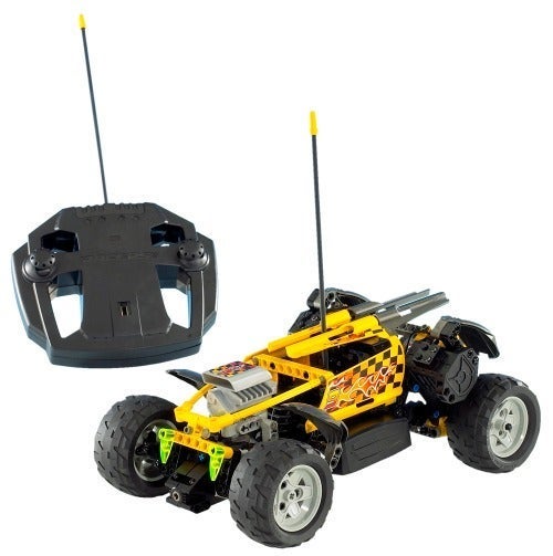 LEGO Racers Hot Flame (8376) - Complete with 2x Buggy Motors and RC, no stickers