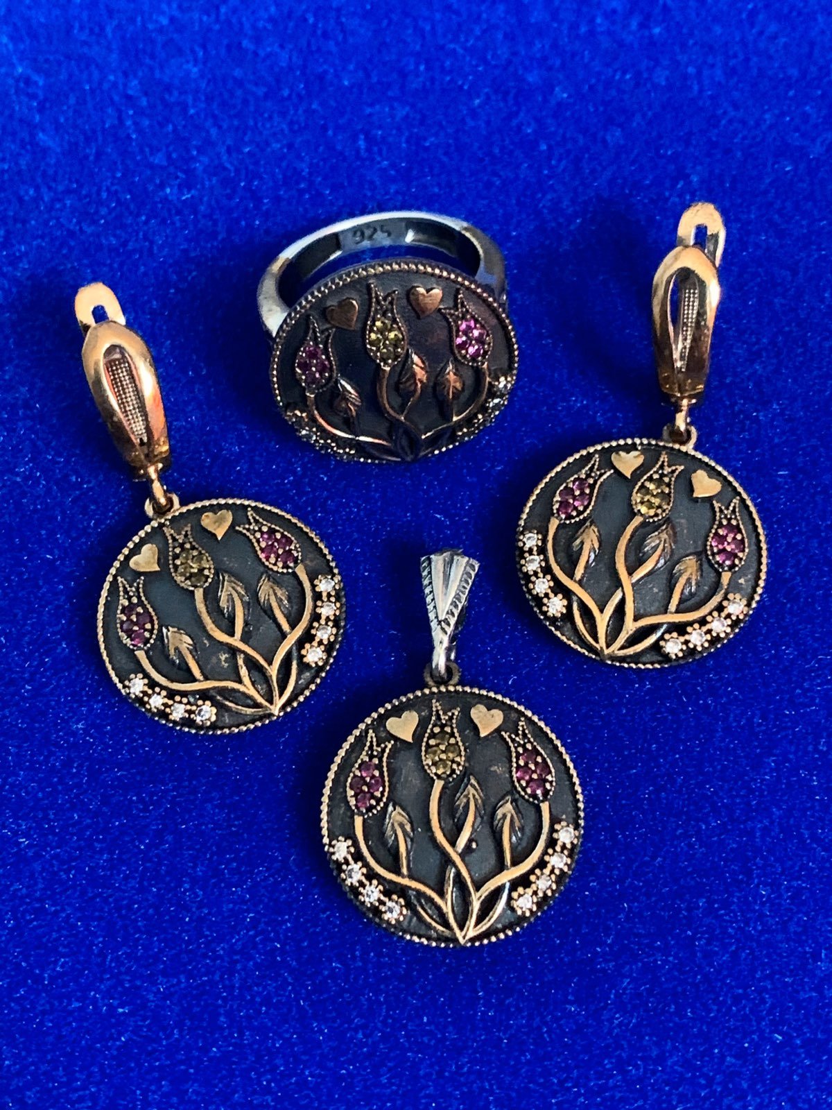 Greek Roman Byzantine Style Medalion Set
