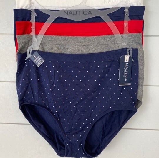 Nautica Intimates Super Soft High Waist Briefs Panties L