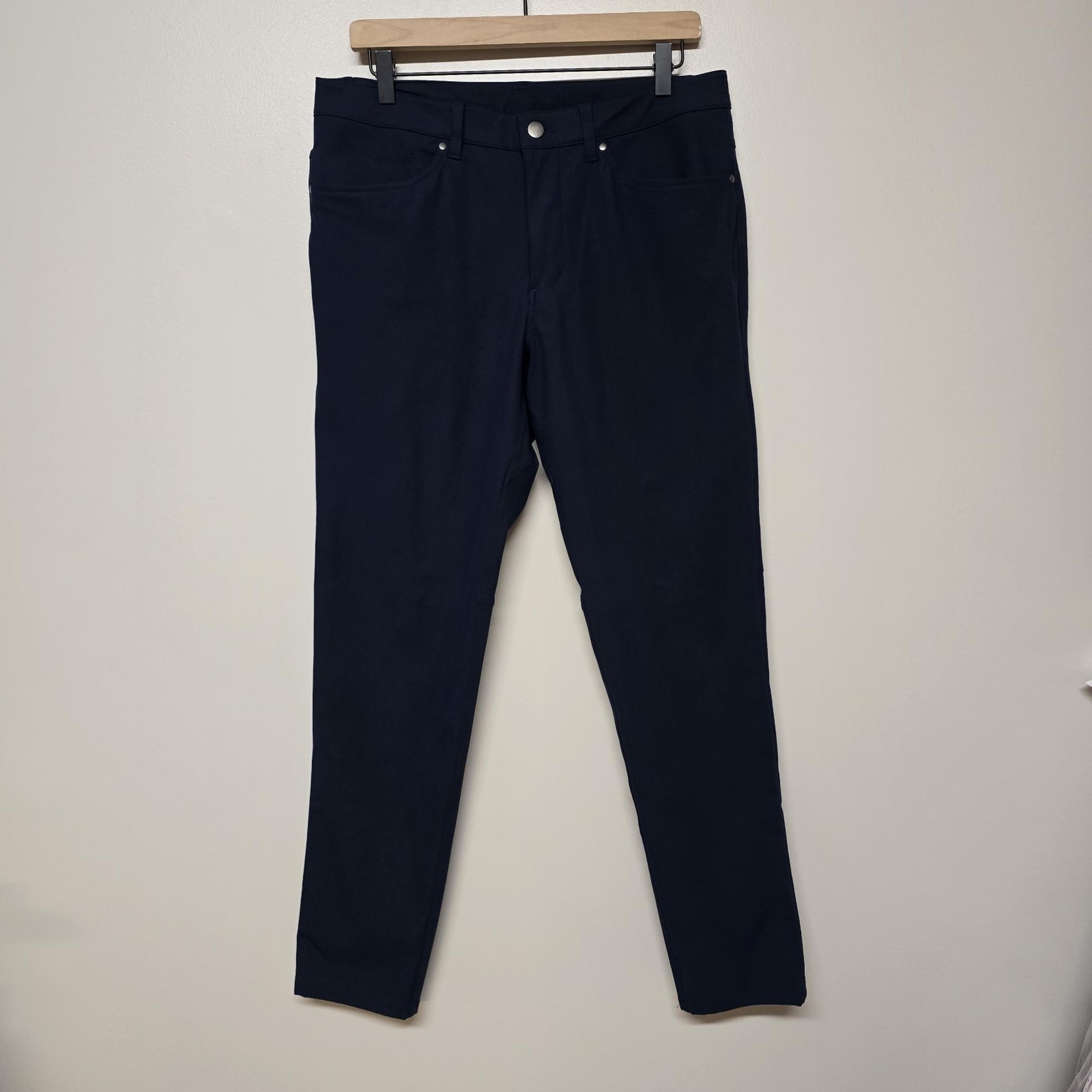 Lululemon Men's ABC Pant Slim 30" Inseam Warpstreme LM5704S OBSI Blue Size 32