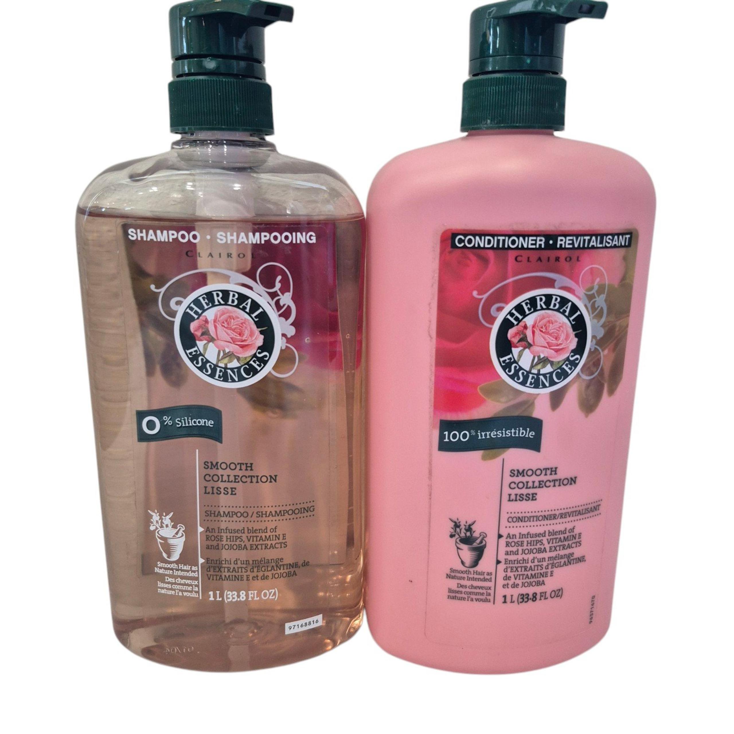 Herbal Essence shampoo and conditioner set rose hips New Full 33.8 oz large pump