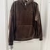 Alo Velour Baller Sold Out Hoodie, Chocolate Brown, M