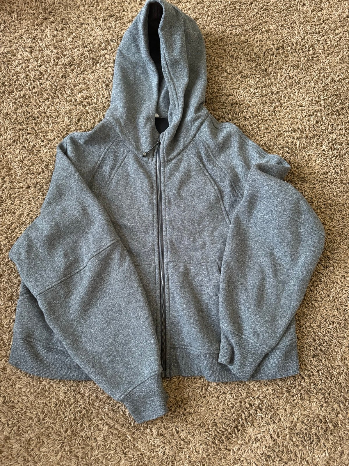 lululemon scuba oversized full zip hoodie