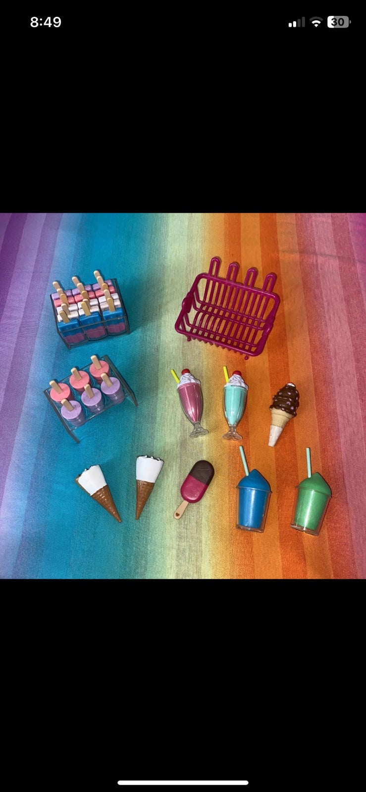 Our Generation Sweet Stop Ice Cream Accessories